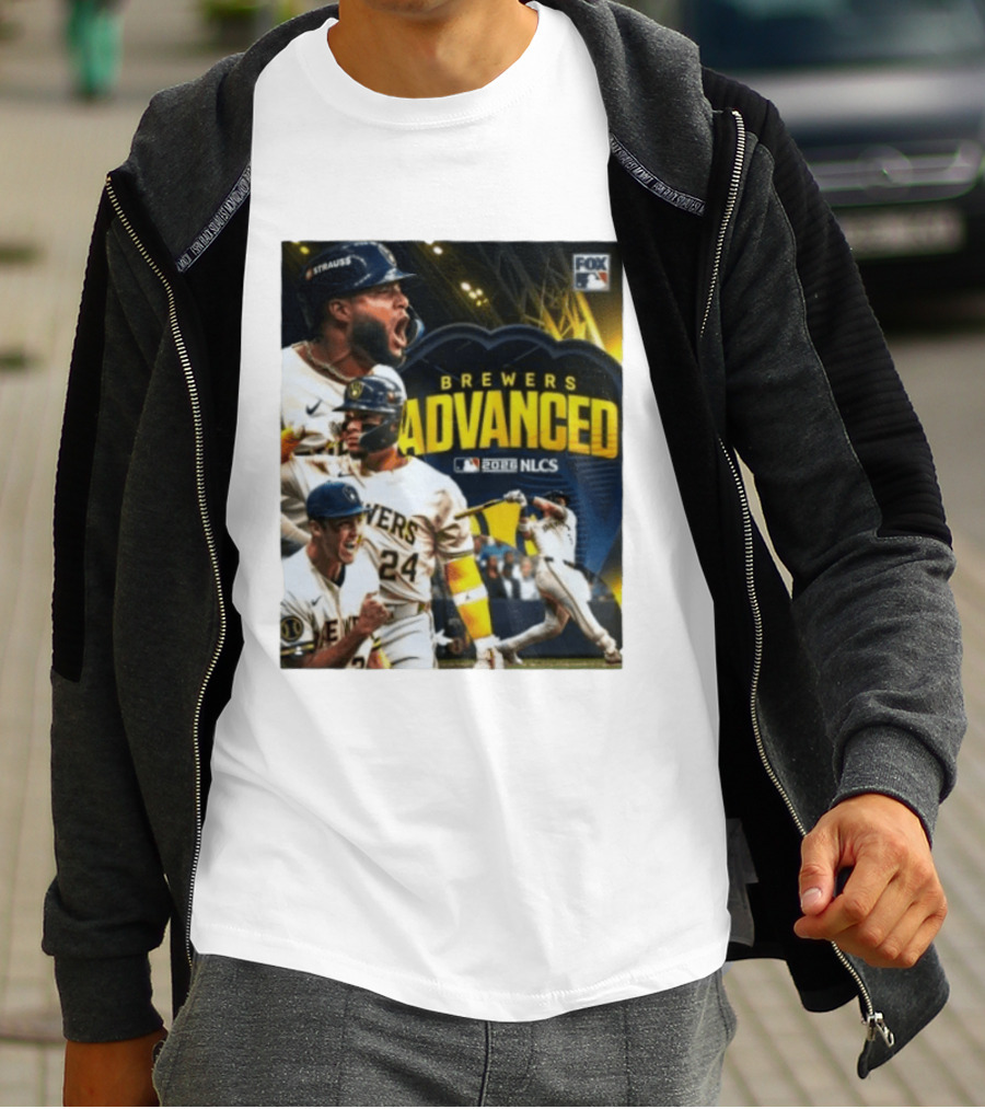 Brewers Advanced 2026 NLCS MLB Fox T-Shirt