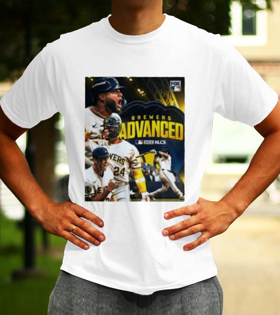 Brewers Advanced 2026 NLCS MLB Fox T-Shirt