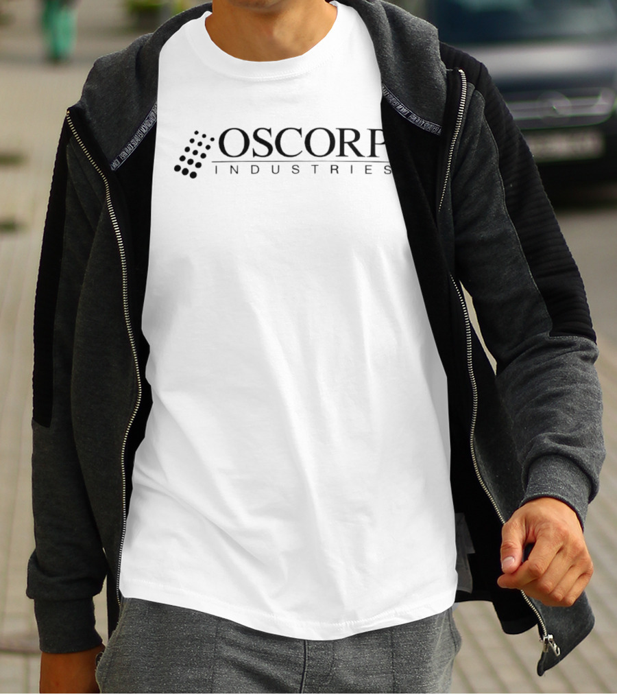 Oscorp Industries Spider Man Marvel Logo Classic Villain Corporation T-Shirt