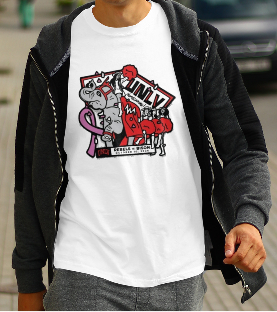 UNLV Rebels Vs Bison Homecoming October 10 2026 T-Shirt