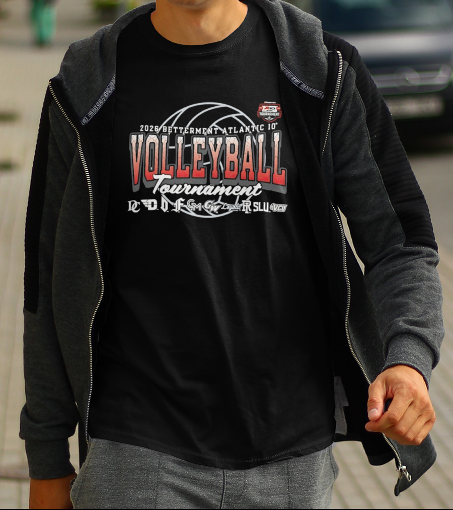 2026 Betterment Atlantic 10 Volleyball Tournament Event Date And Location Details T-Shirt