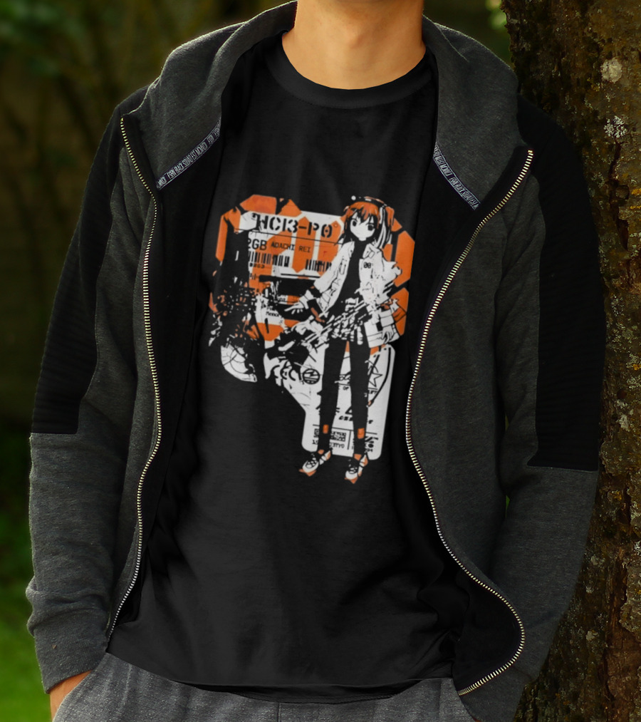 Adachi Rei HC3 PO 32GB Cybernetic Anime T-Shirt