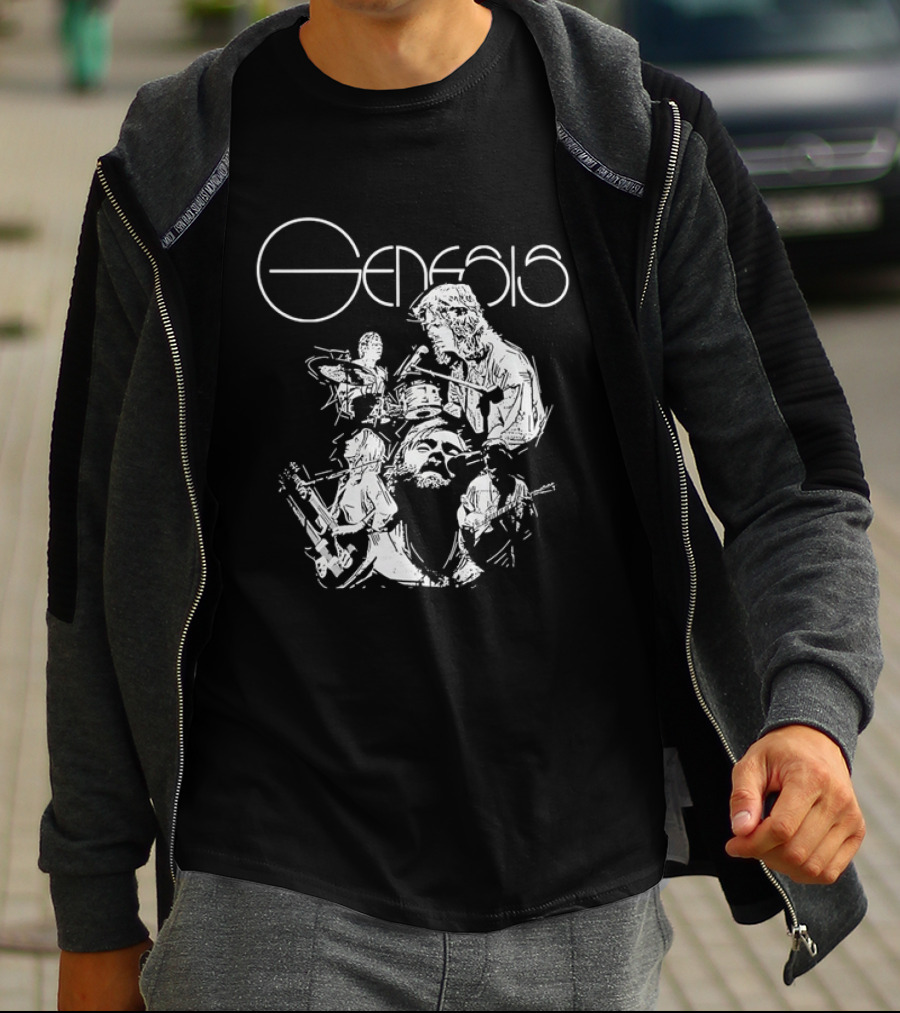 Genesis Band Members Progressive Rock Performance T-Shirt