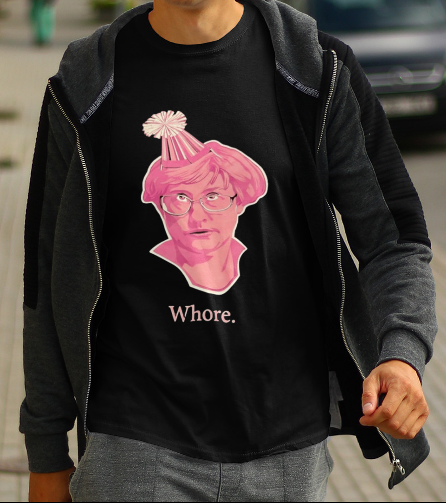 Paula Deen Party Hat Whore Meme Celebrity T-Shirt