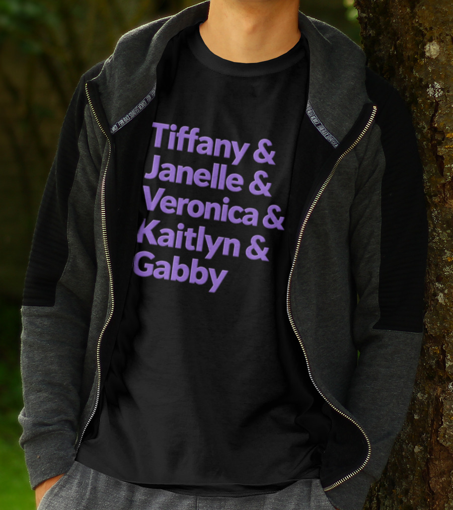 Tiffany Janelle Veronica Kaitlyn Gabby Golden State Valkyries WNBA T-Shirt