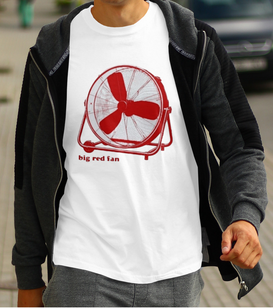 Big Red Fan Minimalist T-Shirt