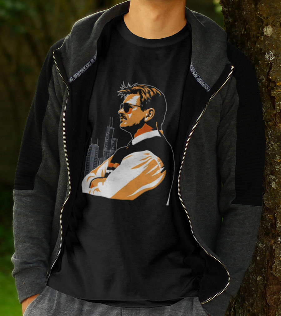 Chicago Bears Ditka Da Coach Skyline T-Shirt