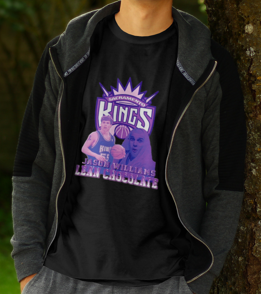 Jason Williams Sacramento Kings NBA Lean Chocolate T-Shirt