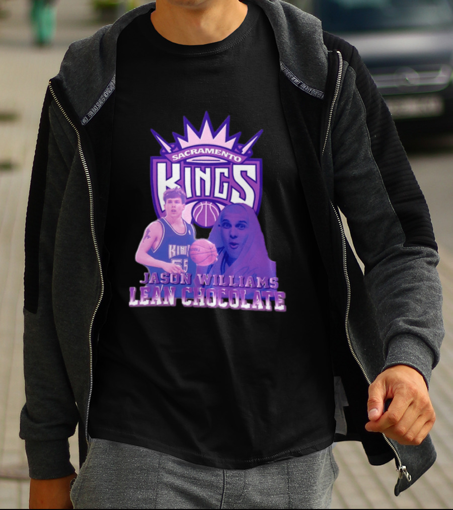 Jason Williams Sacramento Kings NBA Lean Chocolate T-Shirt