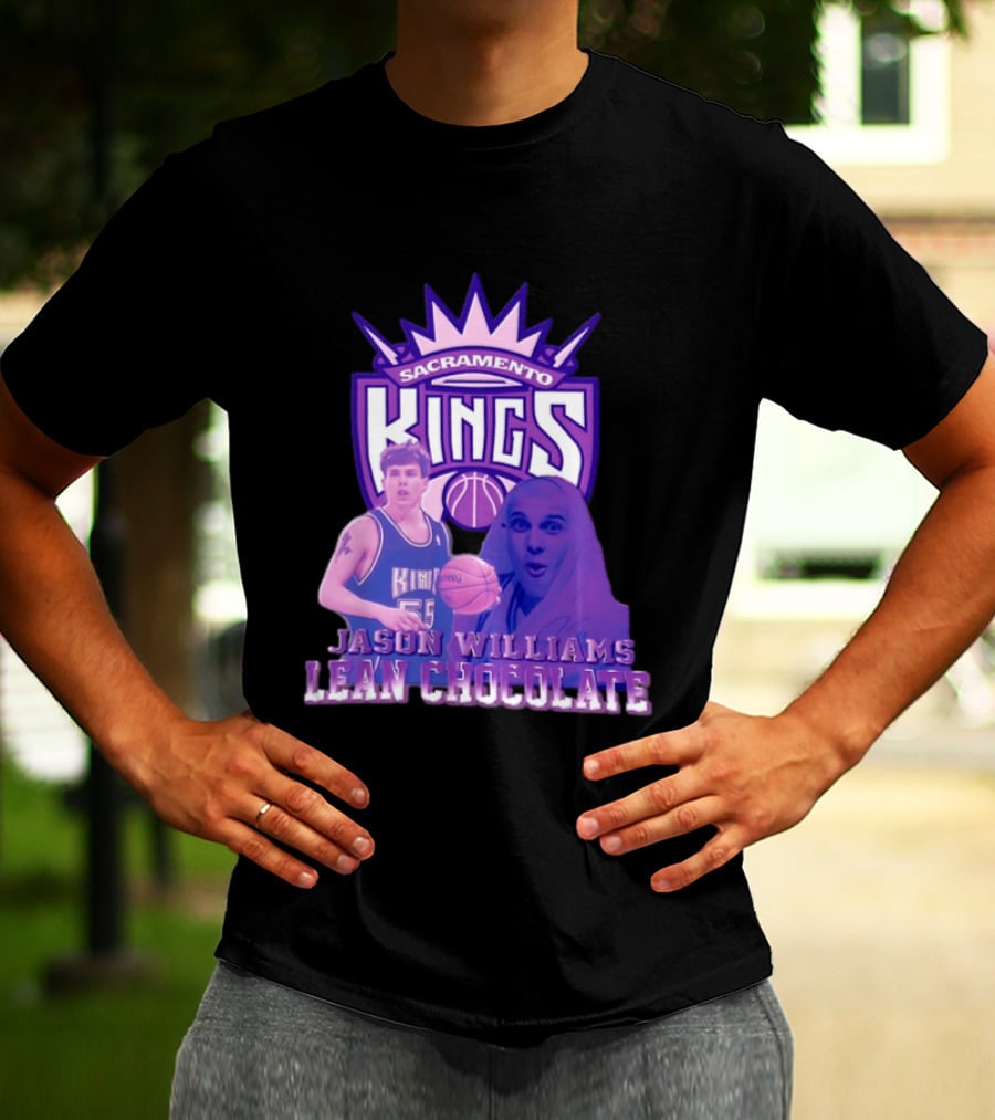 Jason Williams Sacramento Kings NBA Lean Chocolate T-Shirt