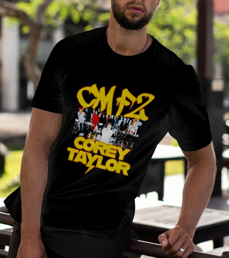 CMF2 Corey Taylor Slipknot Creep Show Rock Music T-Shirt