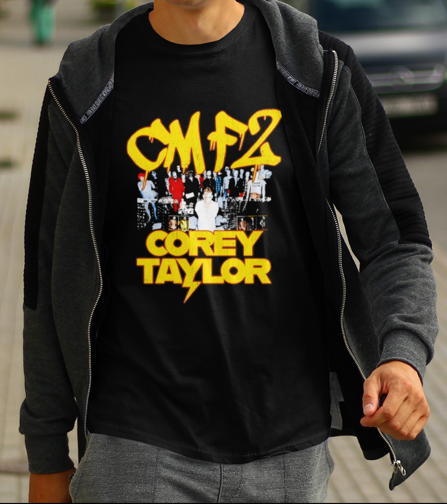 CMF2 Corey Taylor Slipknot Creep Show Rock Music T-Shirt