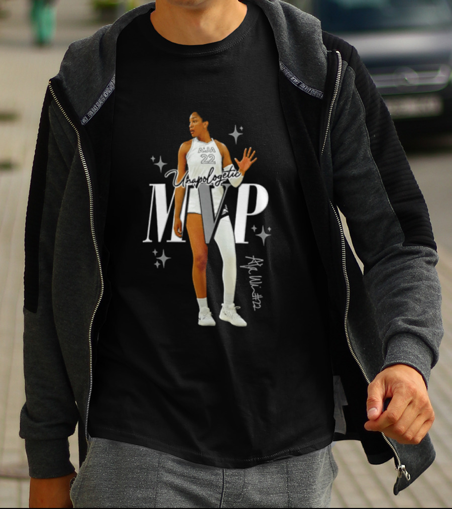 Unapologetic MVP Aja Wilson Las Vegas Aces WNBA T-Shirt
