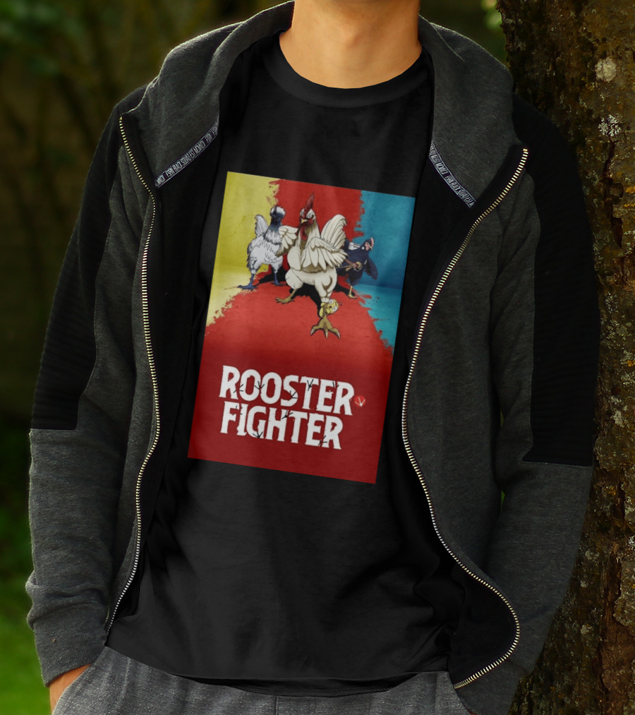 Keiji Rooster Fighter Manga Anime Adventures T-Shirt