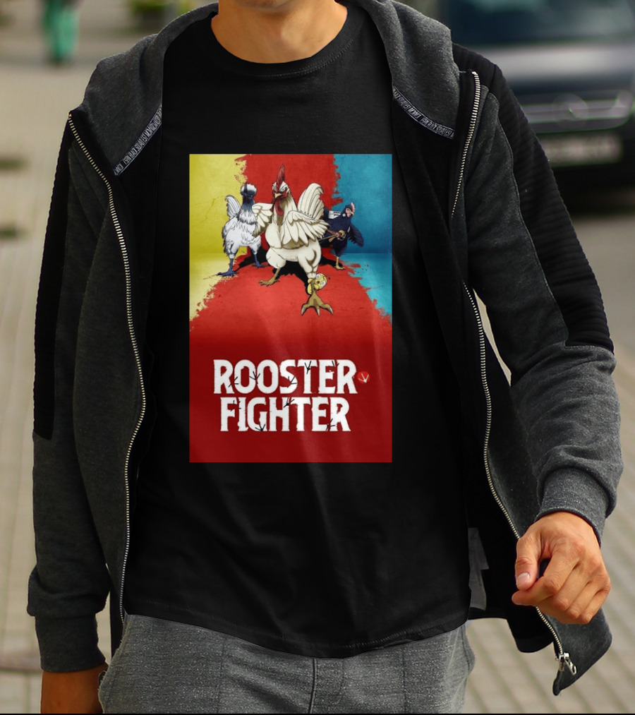 Keiji Rooster Fighter Manga Anime Adventures T-Shirt