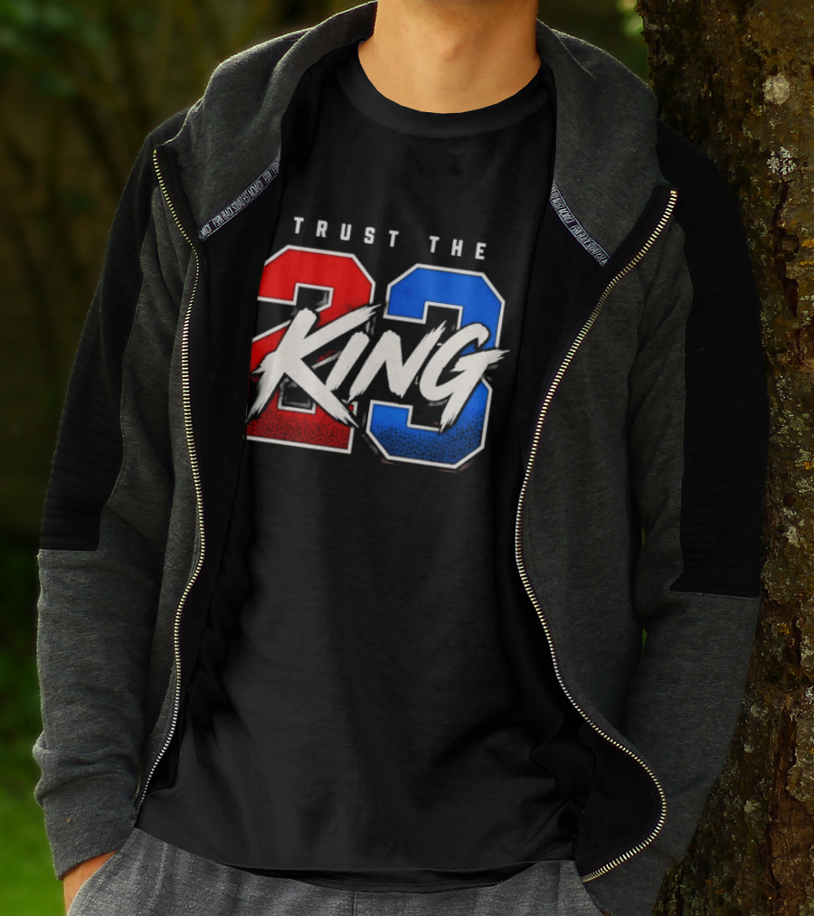 Trust The King 23 LeBron James Los Angeles Lakers T-Shirt