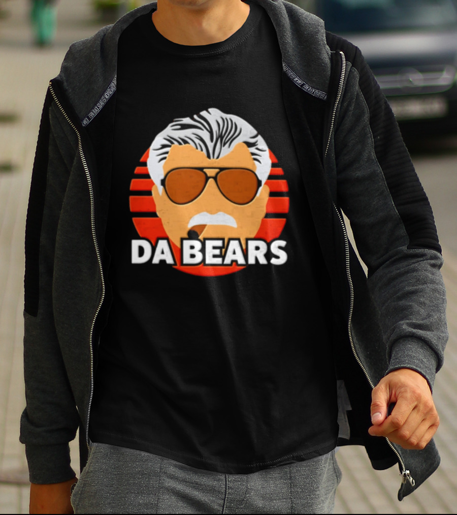 Mike Ditka Da Bears Da Coach Sunglasses Cigar T-Shirt