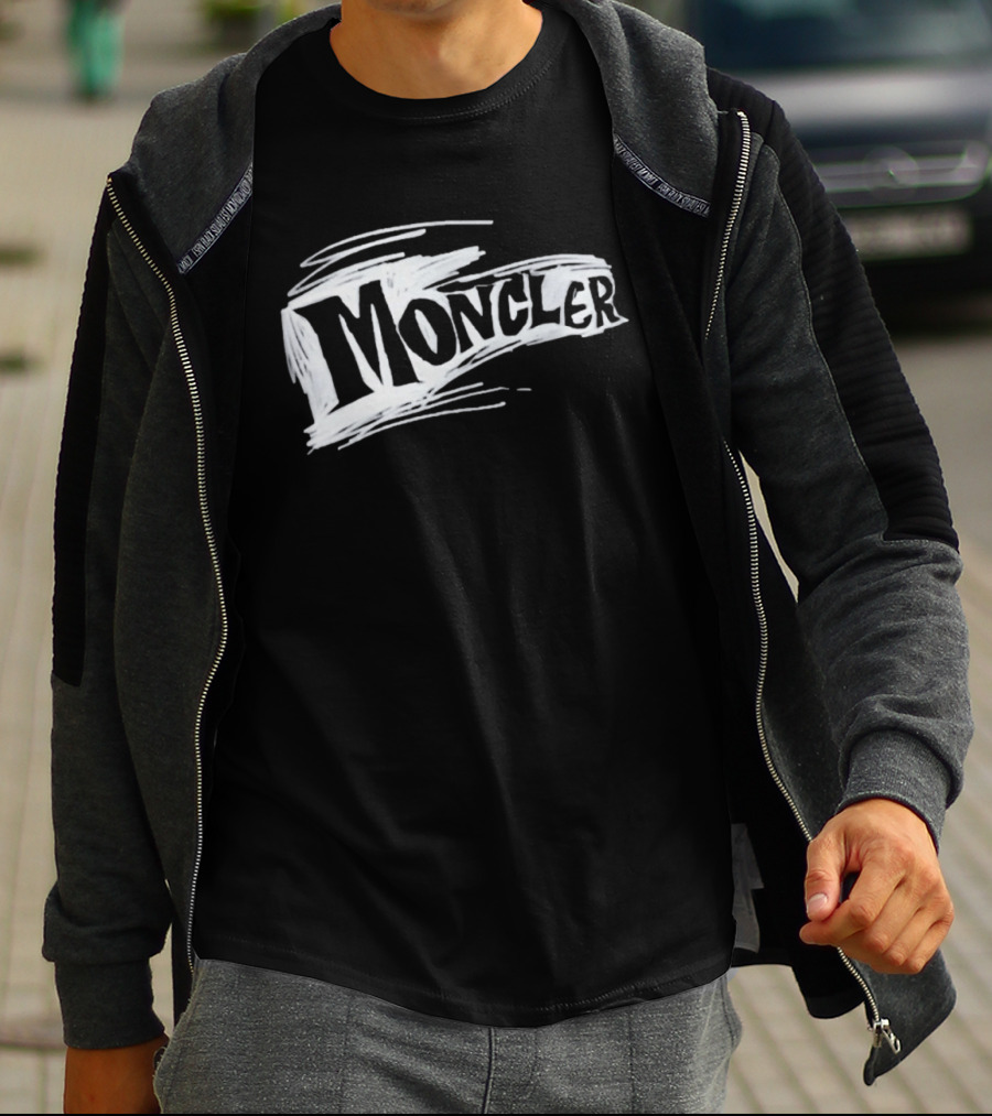 Moncler Scribble Luxury Fashion Exclusive Collection T-Shirt