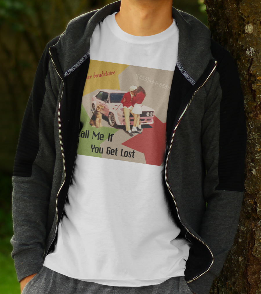 Tyler Baudelaire Call Me If You Get Lost 1(855)444-8888 T-Shirt