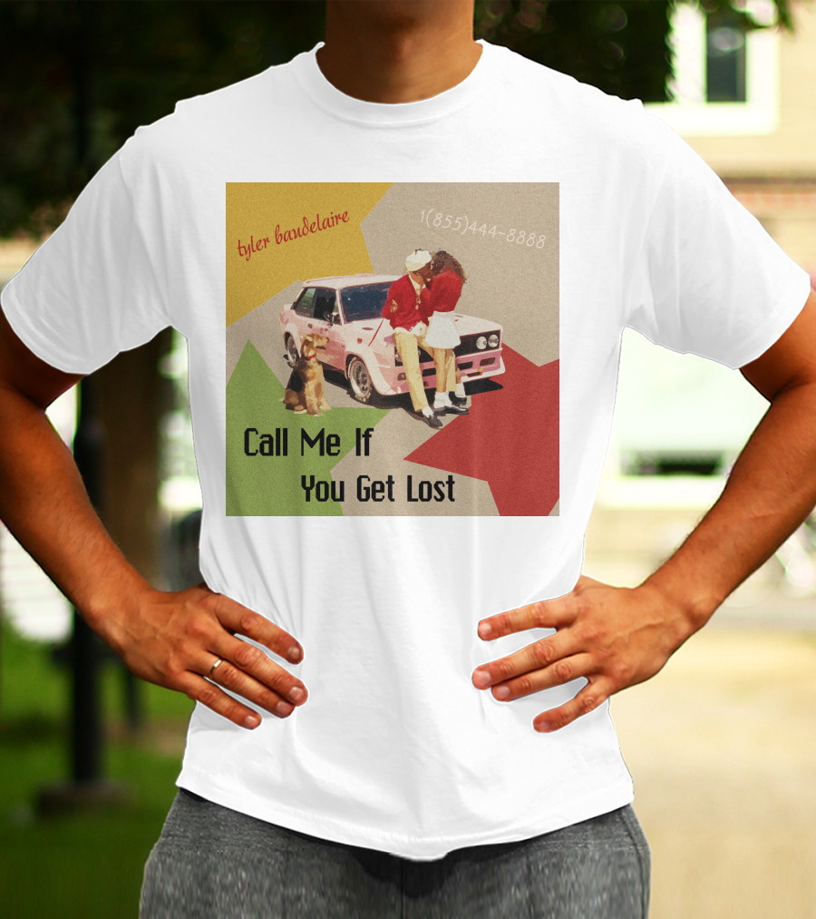 Tyler Baudelaire Call Me If You Get Lost 1(855)444-8888 T-Shirt