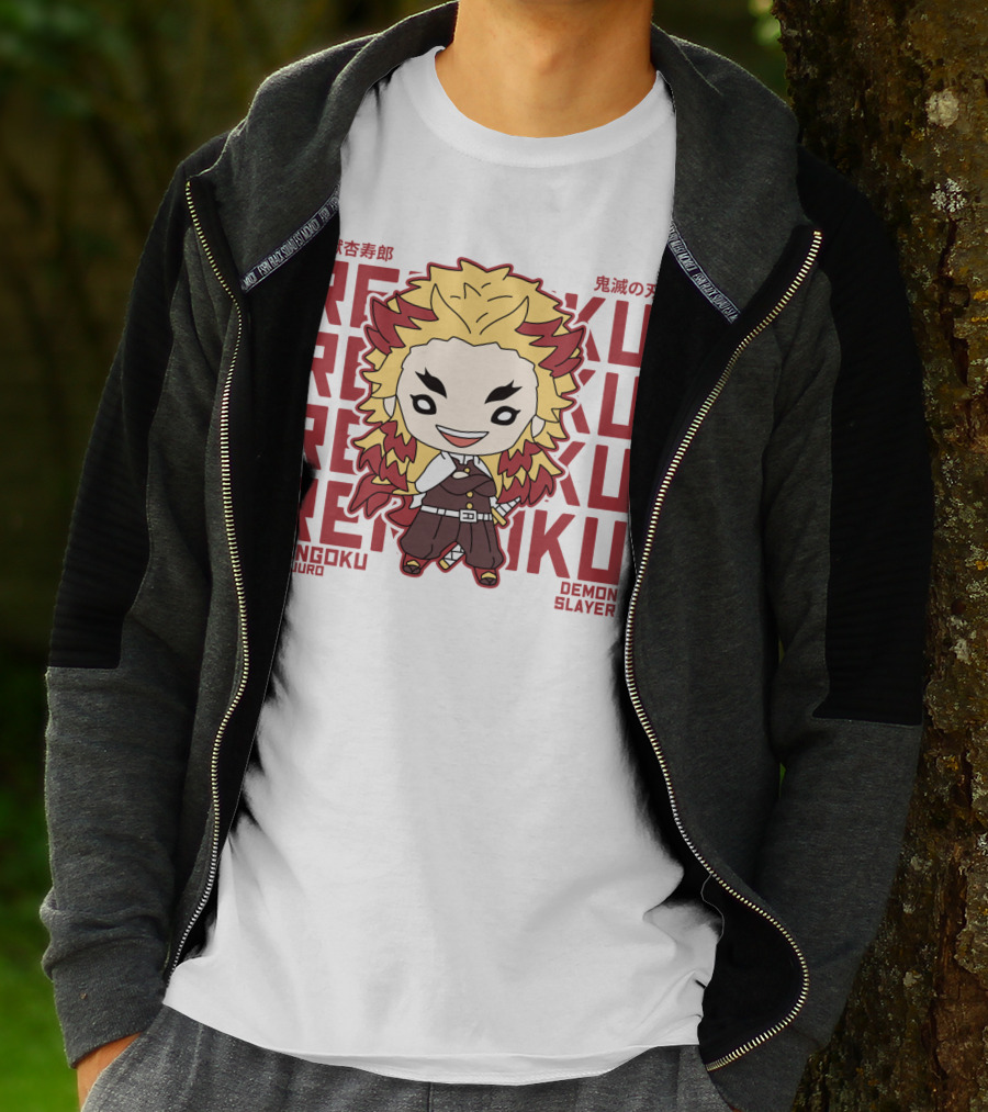 Rengoku Kyojuro Kimetsu No Yaiba Demon Slayer T-Shirt