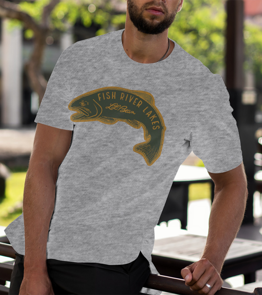 Fish River Lakes L.L.Bean Vintage Trout T-Shirt