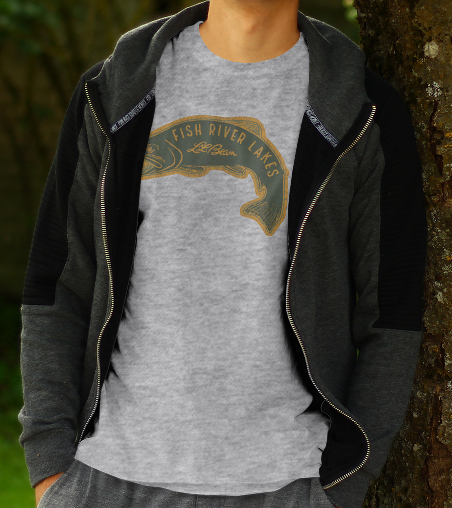 Fish River Lakes L.L.Bean Vintage Trout T-Shirt