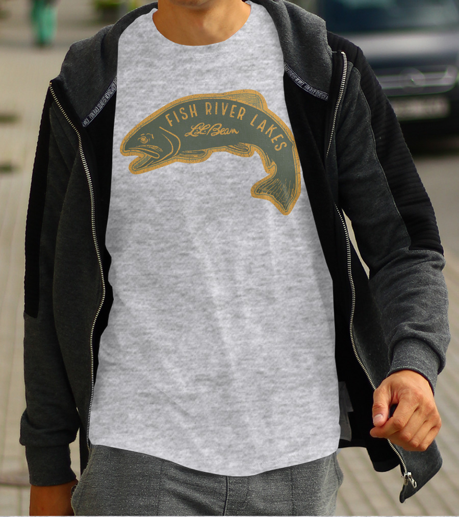 Fish River Lakes L.L.Bean Vintage Trout T-Shirt