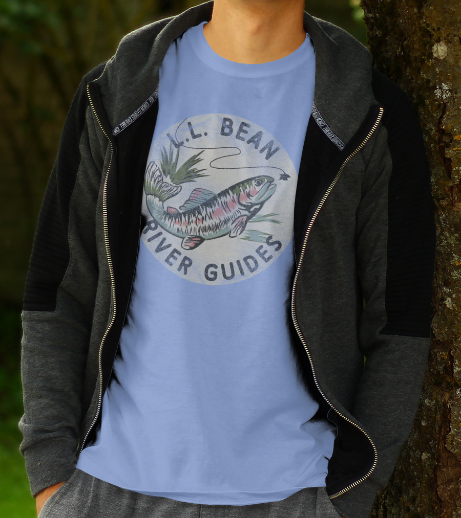 L.L. Bean River Guides Fishing T-Shirt