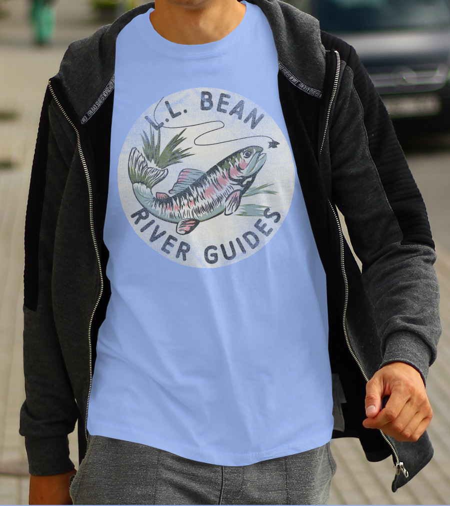 L.L. Bean River Guides Fishing T-Shirt