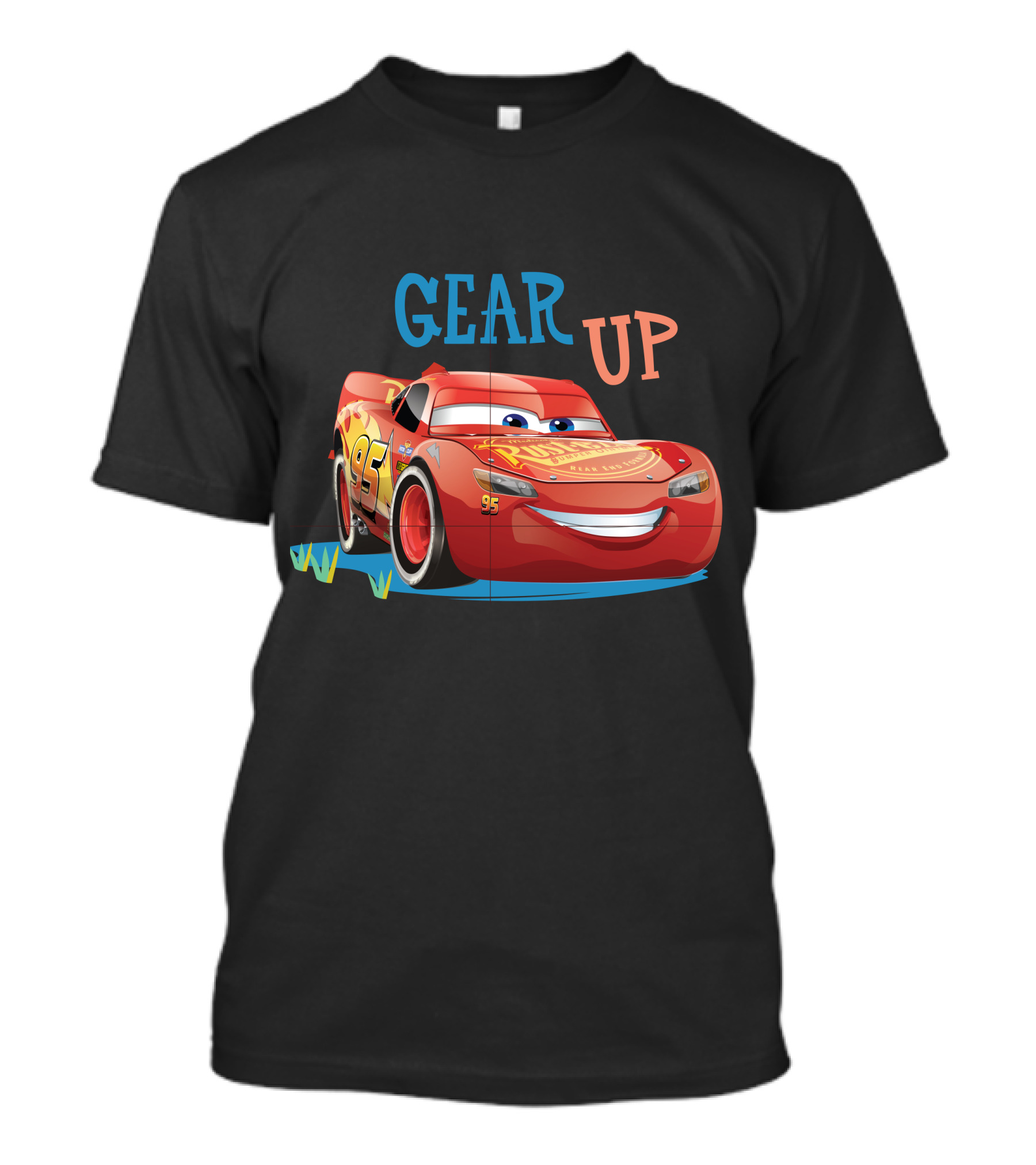 GEAR UP Car 95 Lightning McQueen T-Shirt