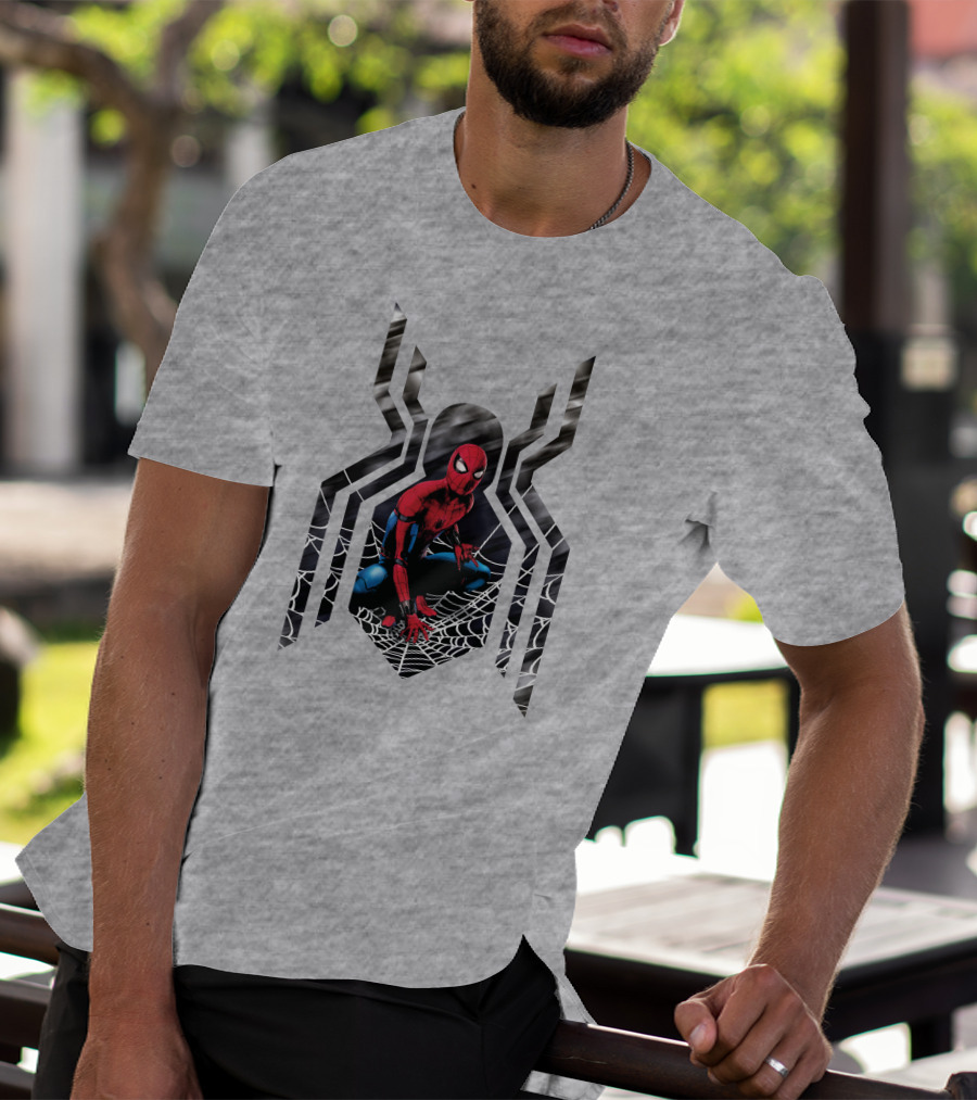 Spider-Man Web Symbol Marvel Comics Hero T-Shirt