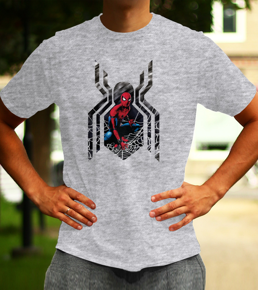 Spider-Man Web Symbol Marvel Comics Hero T-Shirt