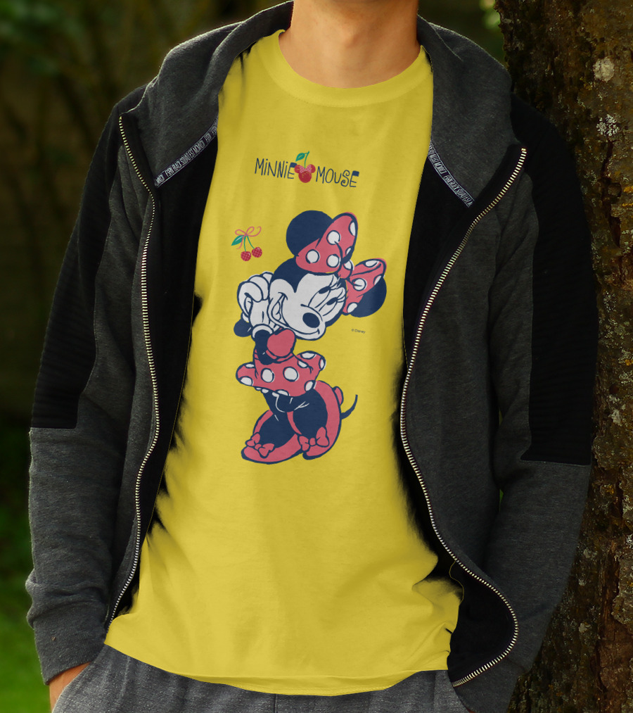 Minnie Mouse Disney Red Polka Dot Dress And Bow T-Shirt