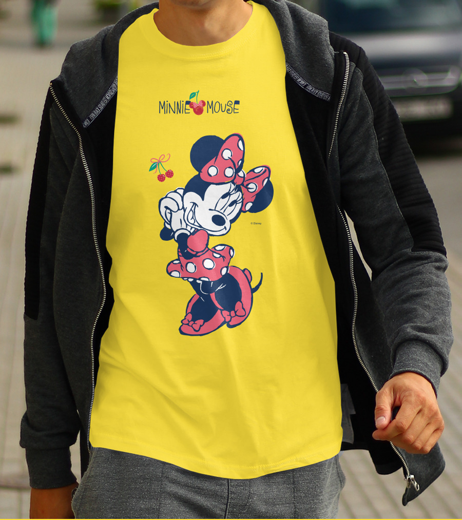 Minnie Mouse Disney Red Polka Dot Dress And Bow T-Shirt