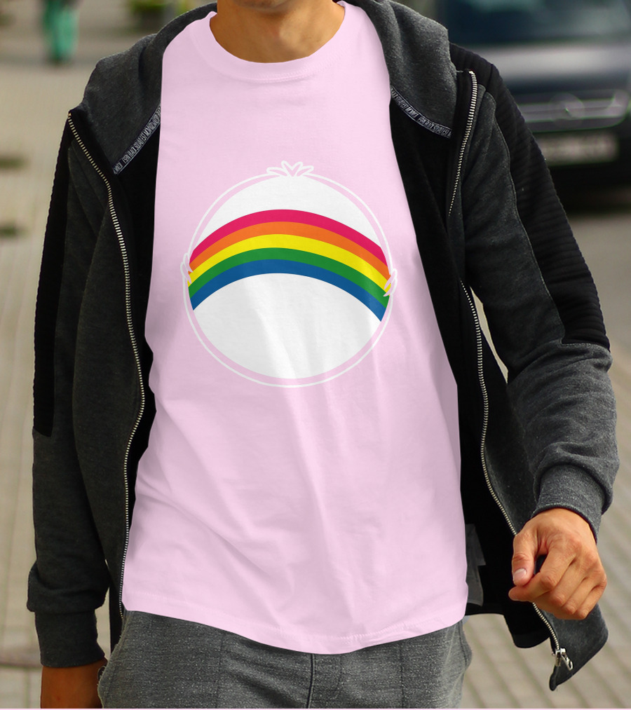 Care Bear Tummies Rainbow Halloween Costumes Party T-Shirt