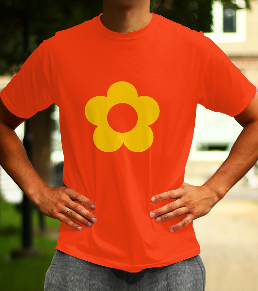 Shortcake Orange Blossom Yellow Flower T-Shirt