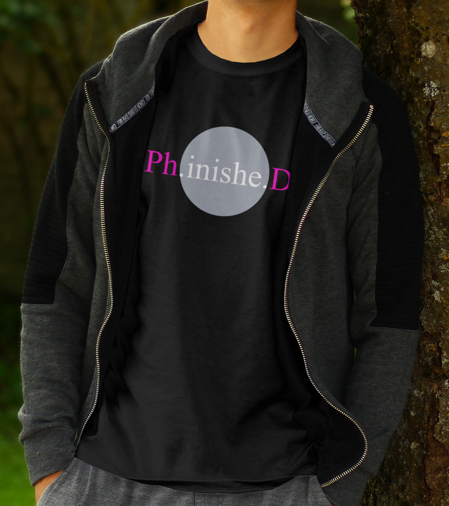Tara Friebel Klingner Ph.inishe.D Graduation Completion Achievement T-Shirt
