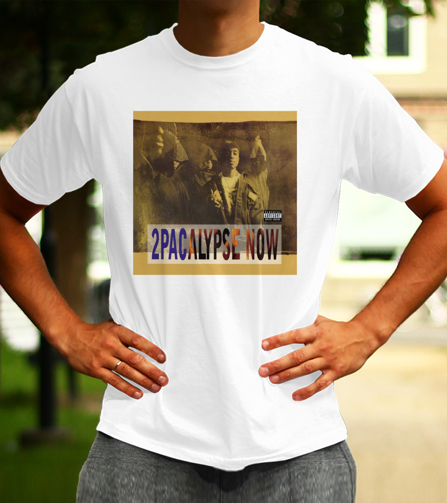 2Pacalypse Now Album Cover Homage Book Of Shady Image T-Shirt