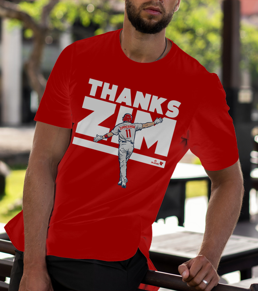 Ryan Zimmerman Thanks Zim Washington Nationals Fans Players Association T-Shirt