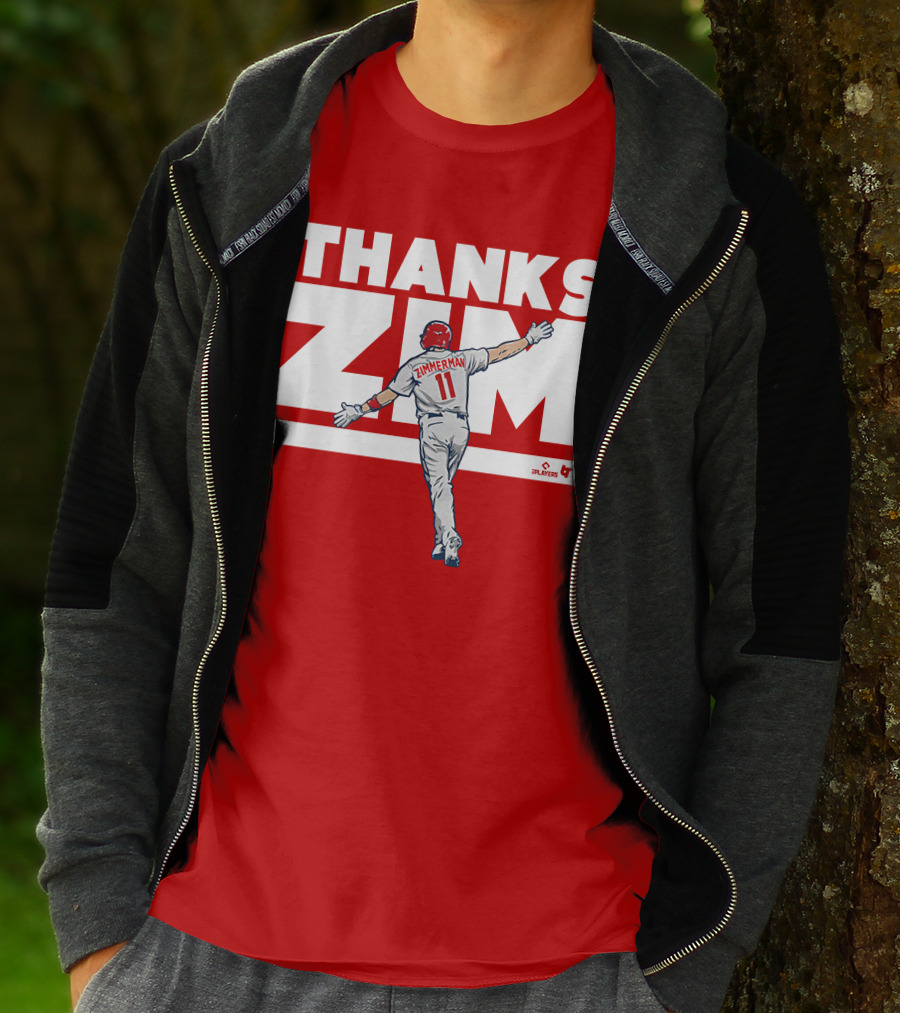 Ryan Zimmerman Thanks Zim Washington Nationals Fans Players Association T-Shirt