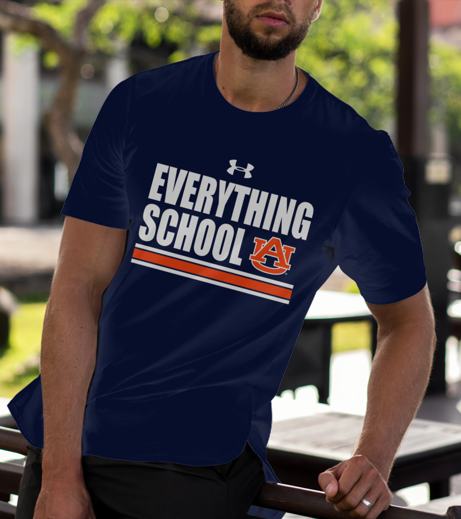 Everything School Auburn Football Under Armour Jarquez Hunter Derick Hall T-Shirt