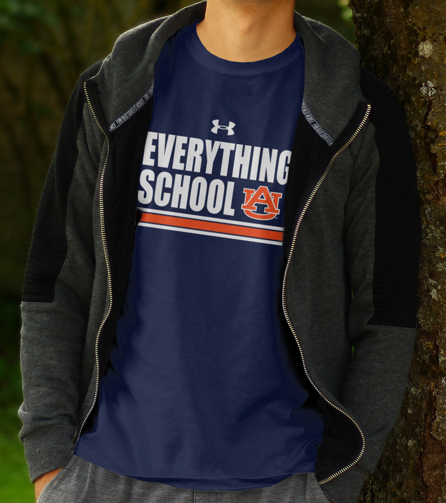 Everything School Auburn Football Under Armour Jarquez Hunter Derick Hall T-Shirt