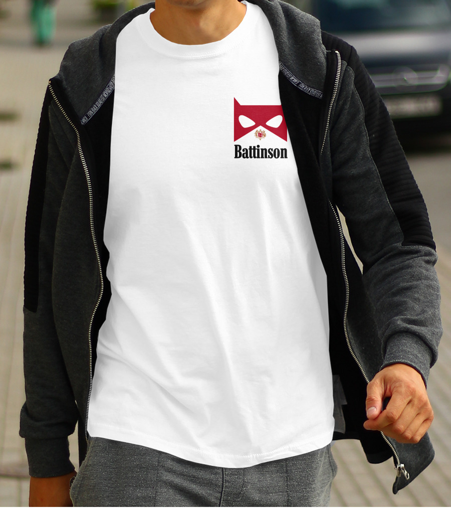Battinson Mask Red T-Shirt