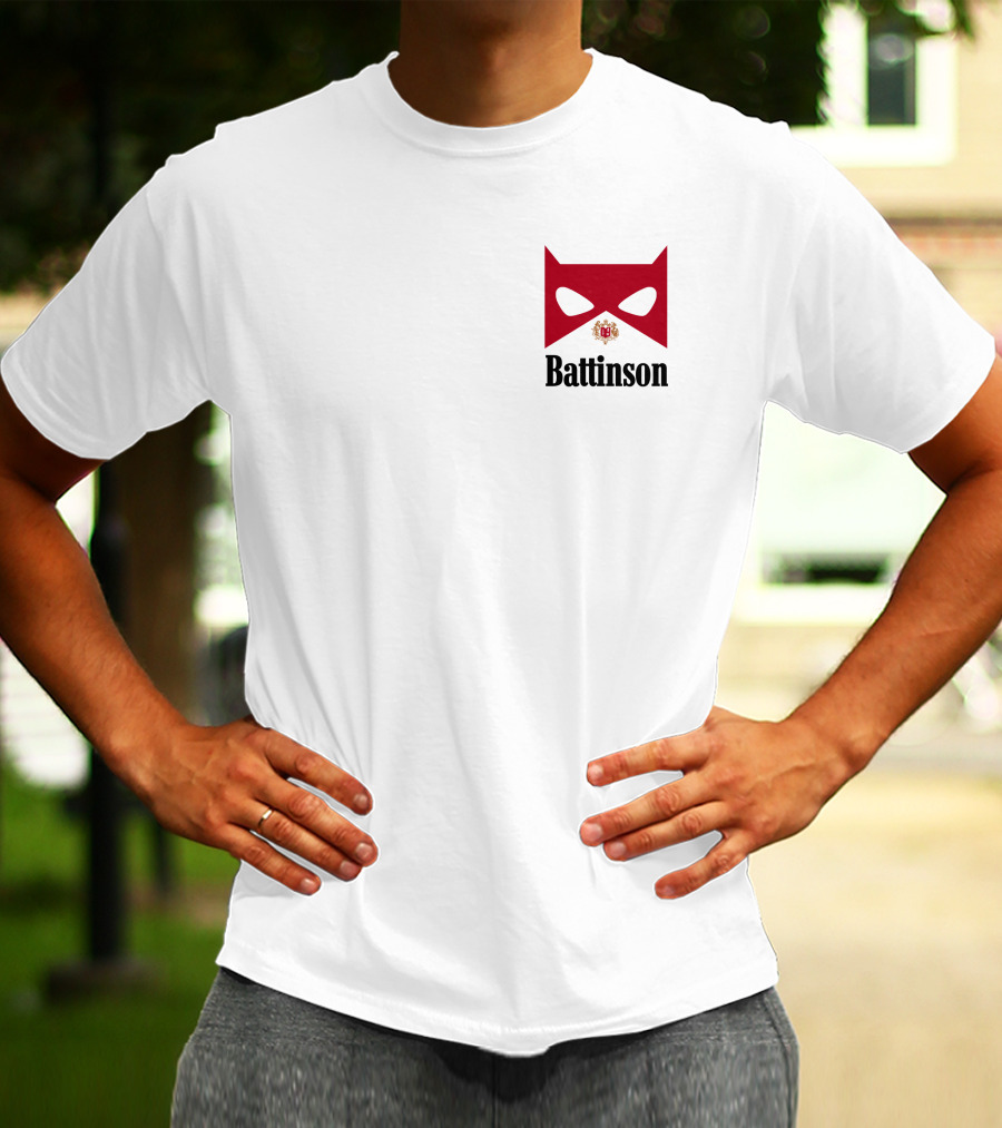 Battinson Mask Red T-Shirt