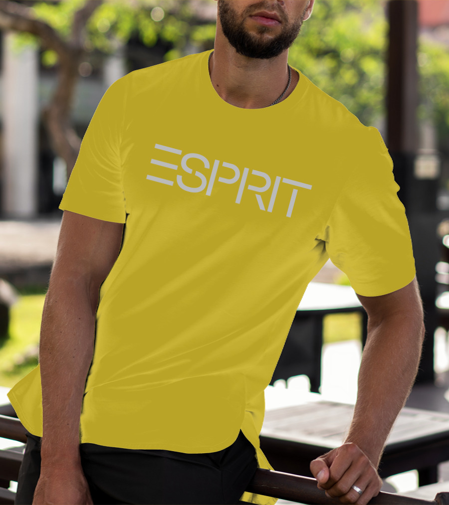 Hbx Store Merch Esprit Yellow Background T-Shirt