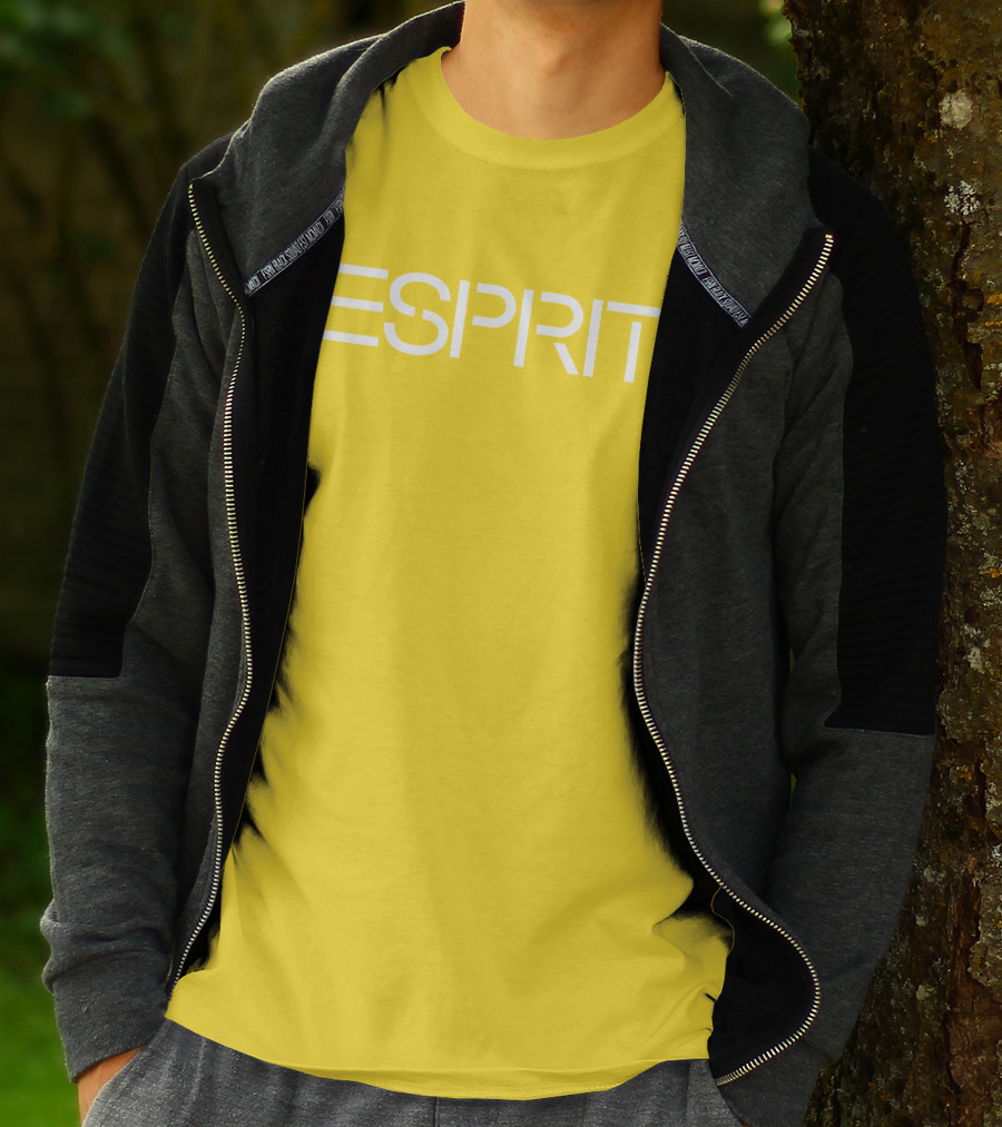Hbx Store Merch Esprit Yellow Background T-Shirt
