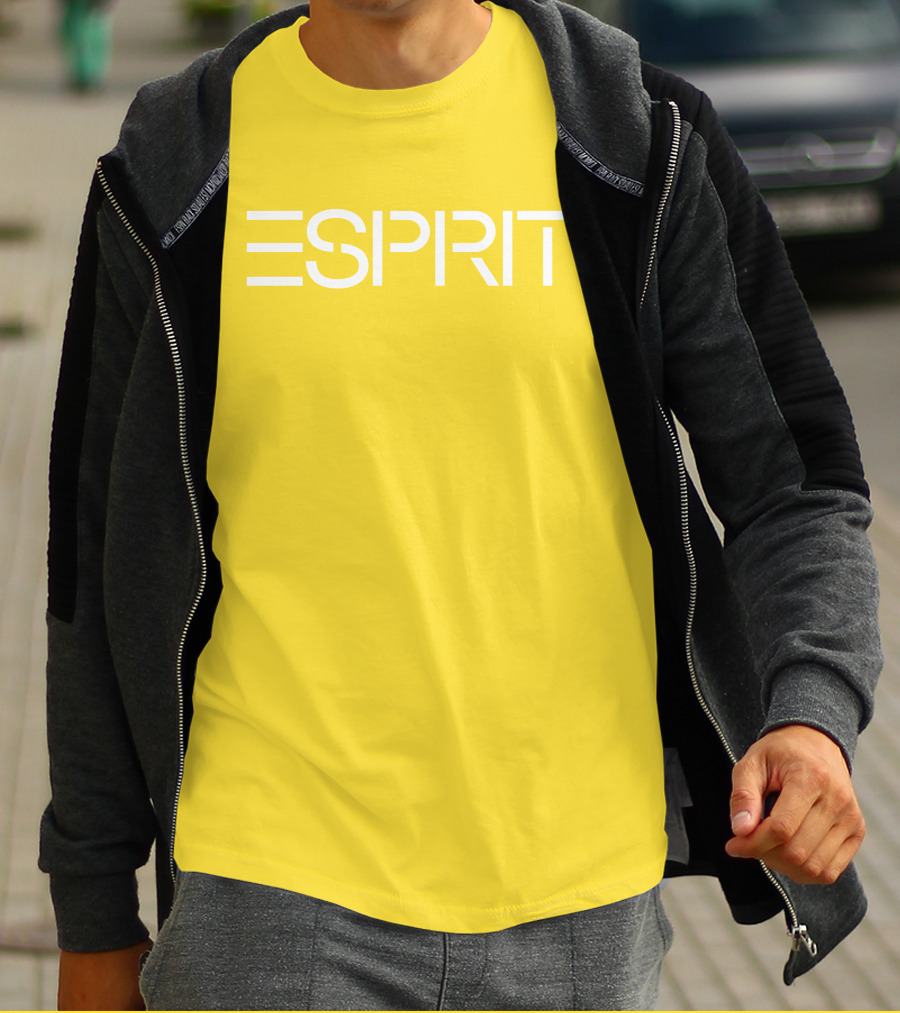 Hbx Store Merch Esprit Yellow Background T-Shirt
