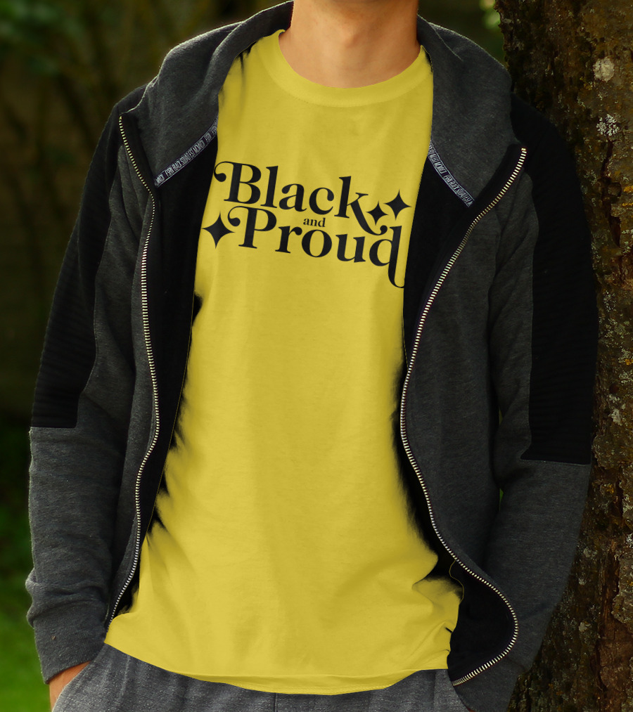 Black And Proud Scorpio Sky T-Shirt