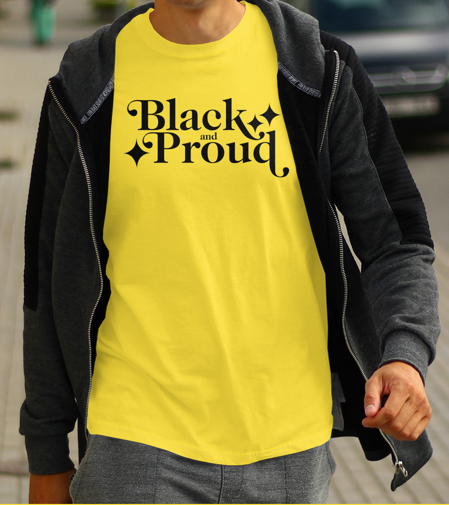 Black And Proud Scorpio Sky T-Shirt